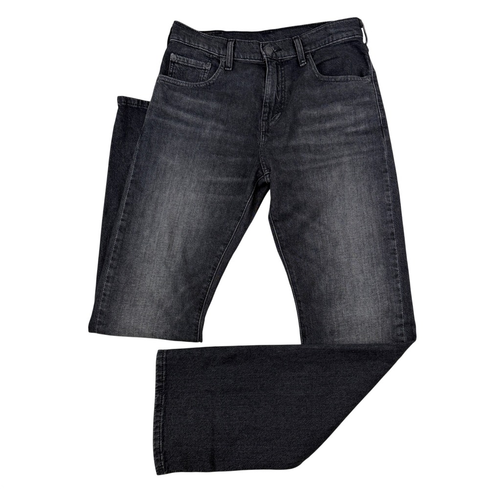Levi's 517 Bootcut Jeans Mens 31x32 Black Faded Denim Classic Fit Pants